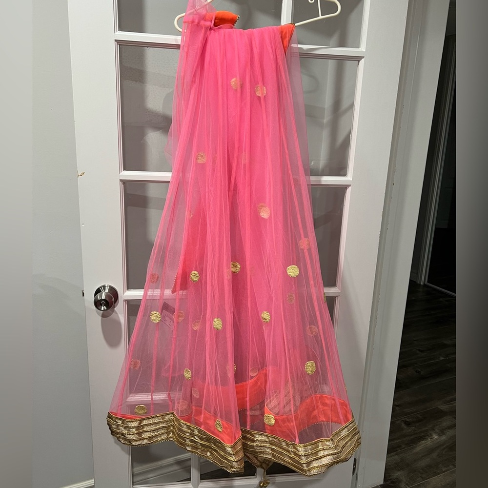 Indian latest lehnga sari dress